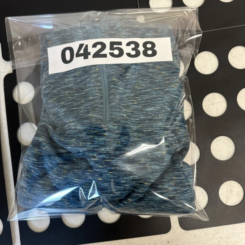 Columbia Outerspaced Sweater Women L Plus Ruffle Hiking Gorpcore 1/4 Zip Trek - Picture 10 of 10